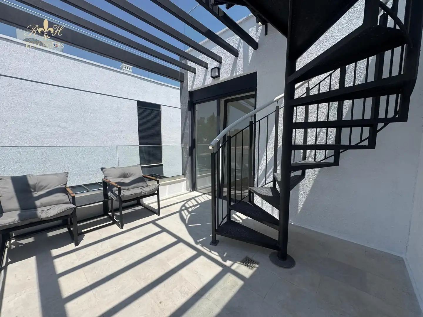 Terrassa de Casa o xalet en venda en La Nucia amb Aire condicionat i Piscina