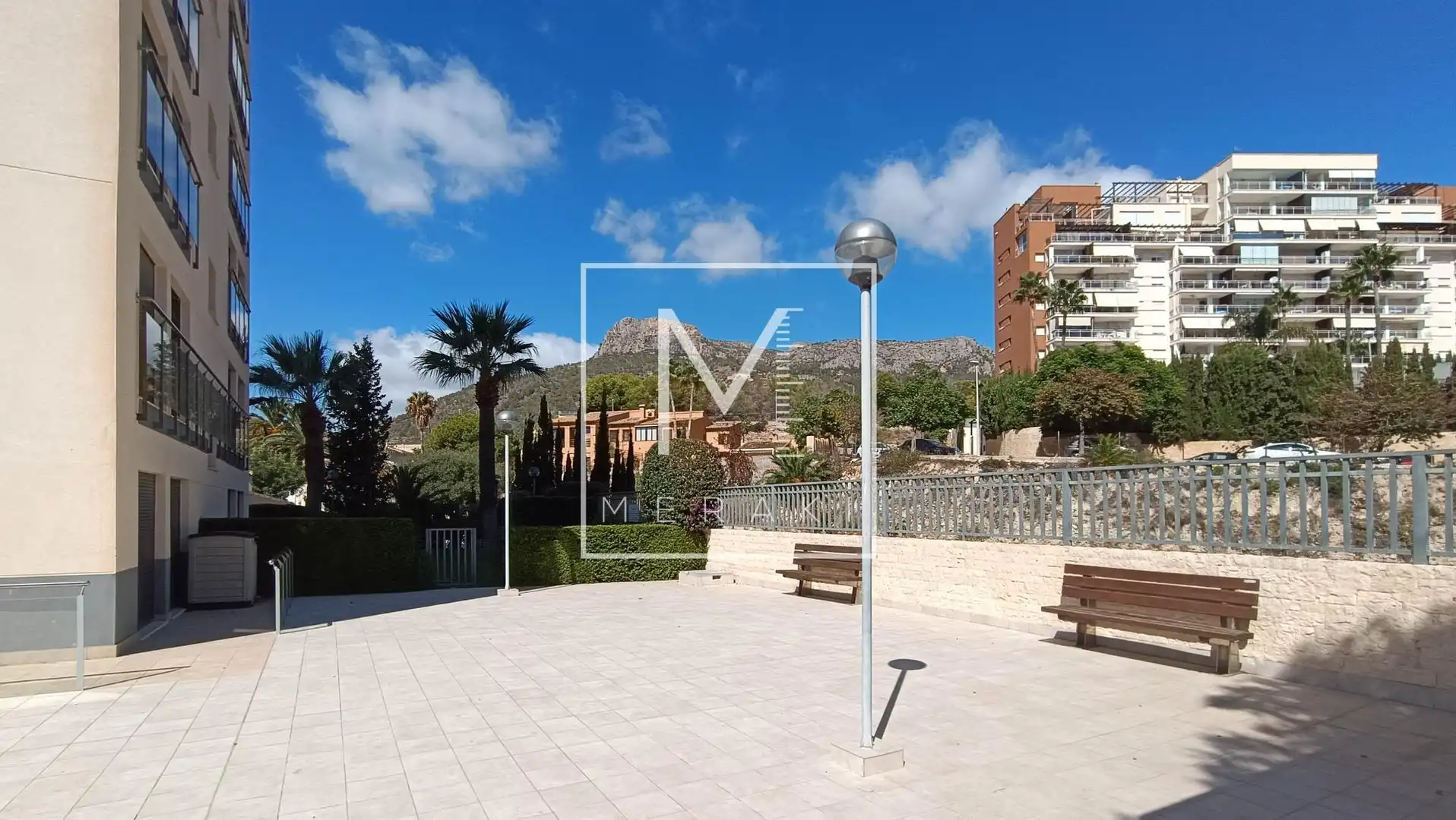 Exterior view of Flat for sale in Calpe / Calp  with Air Conditioner, Heating and Private garden