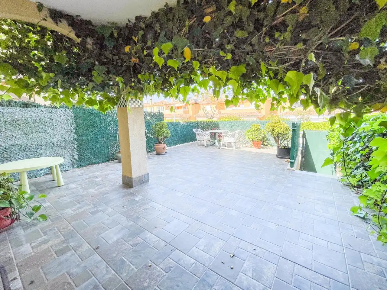 Terraza de Casa adosada en venta en Santa Pola con Jardín privado, Terraza y Piscina