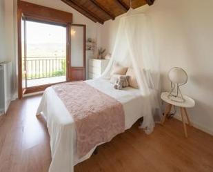 Schlafzimmer von Haus oder Chalet zum verkauf in San Martín de Unx mit Heizung, Privatgarten und Abstellraum