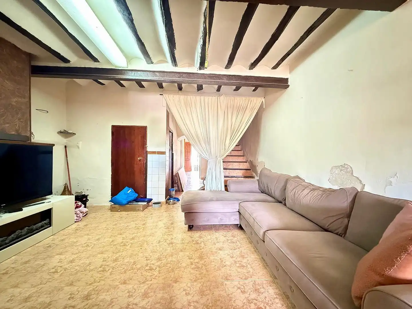 Sala de estar de Dúplex en venta en El Pinós / Pinoso con Terraza