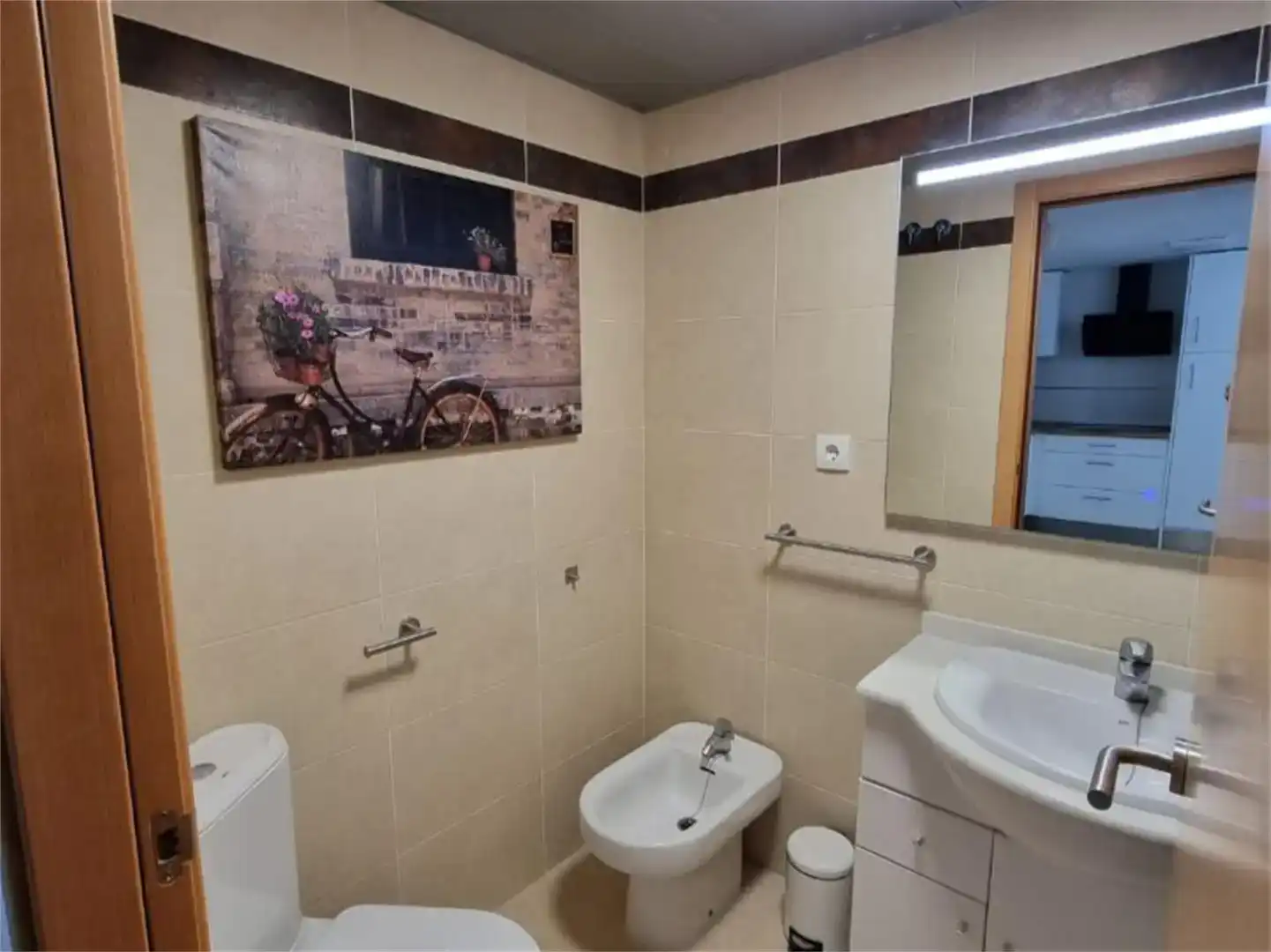 Badezimmer von Wohnung zur Miete in Garrucha mit Klimaanlage und Schwimmbad