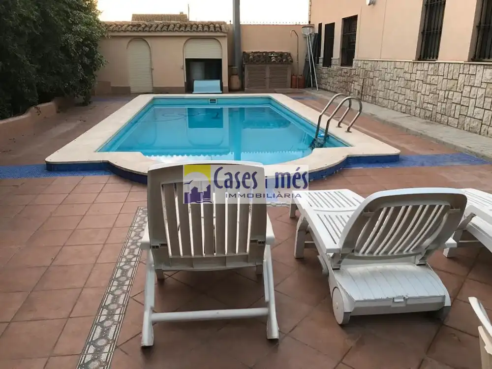 Piscina de Casa o chalet en venta en Alboraya con Jardín privado, Trastero y Piscina
