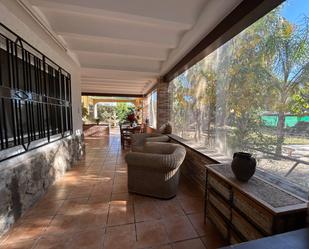 Terrace of House or chalet for sale in Elche / Elx  with Air Conditioner, Heating and Private garden