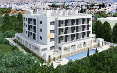 Exterior view of Flat for sale in Nerja  with Terrace and Swimming Pool