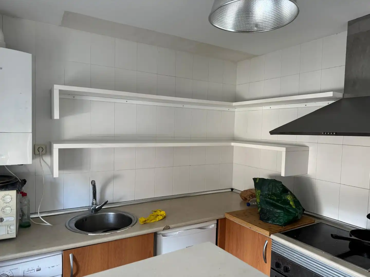 Cocina de Casa o chalet en venta en Santo Domingo-Caudilla con Calefacción y Jardín privado