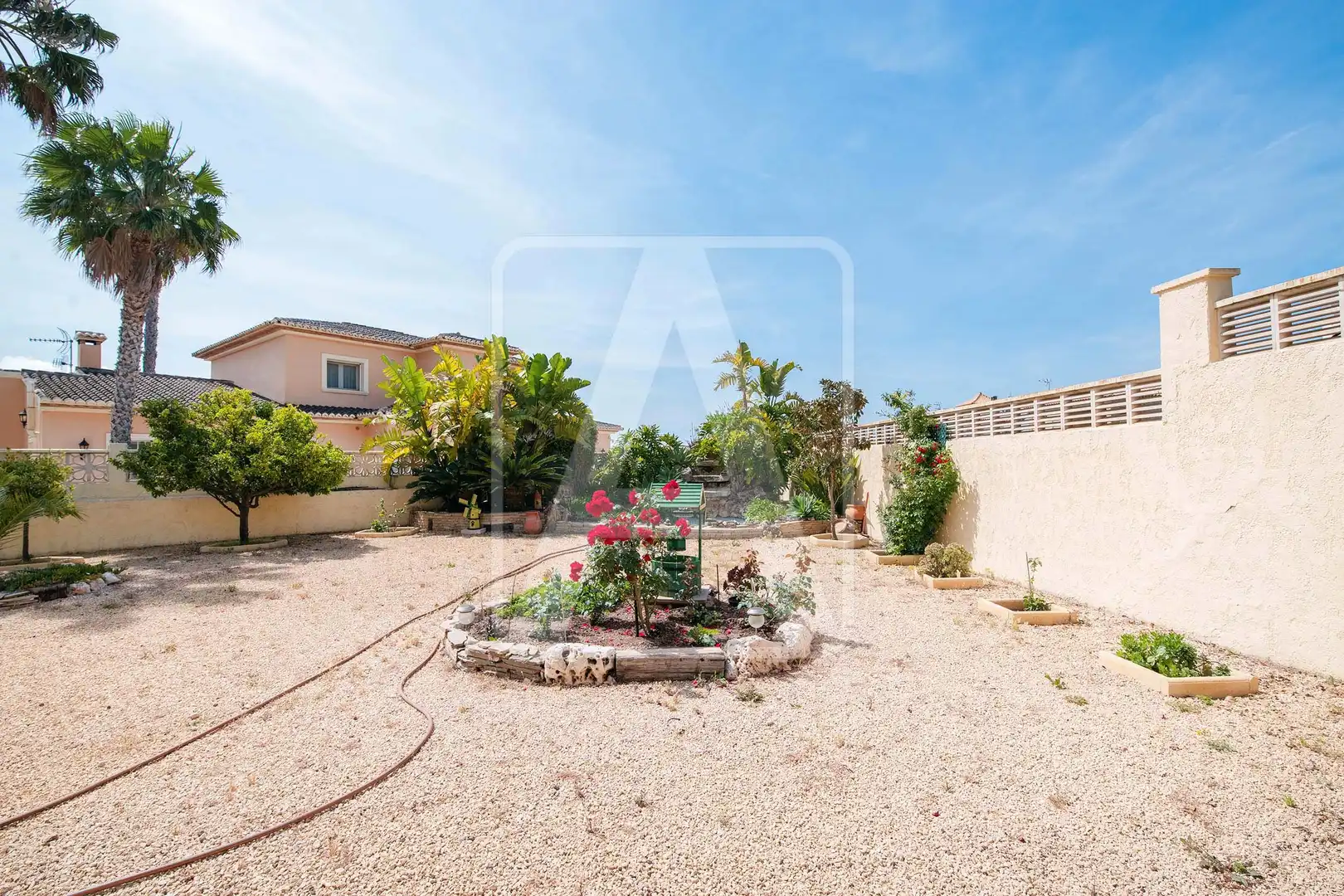 Garden of Houses for sale in Calpe / Calp  with Air Conditioner, Private garden and Terrace
