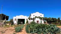 Exterior view of House or chalet for sale in  Lleida Capital  with Heating, Swimming Pool and Furnished