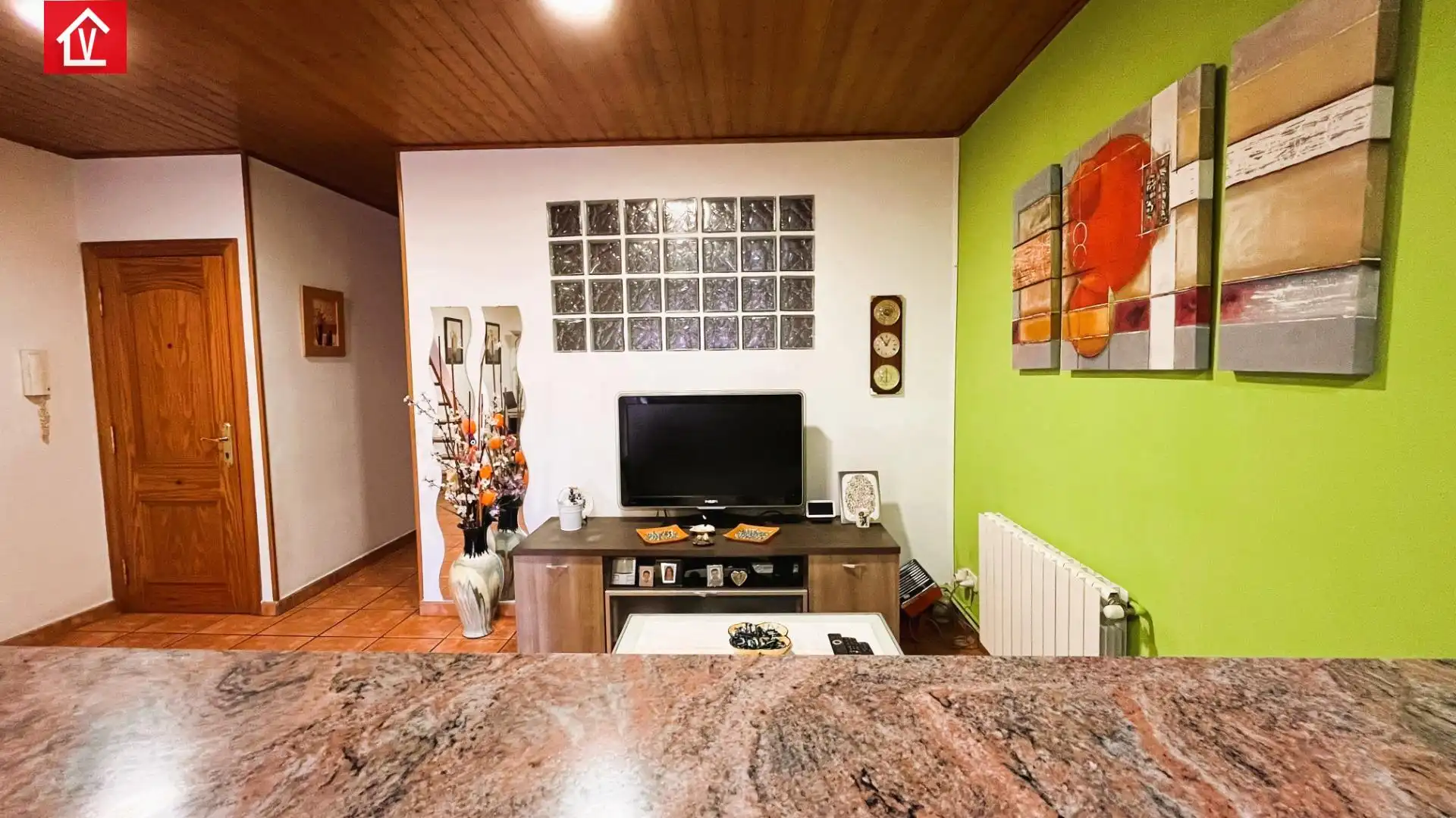 Sala de estar de Piso en venta en Sabadell con Aire acondicionado, Calefacción y Terraza