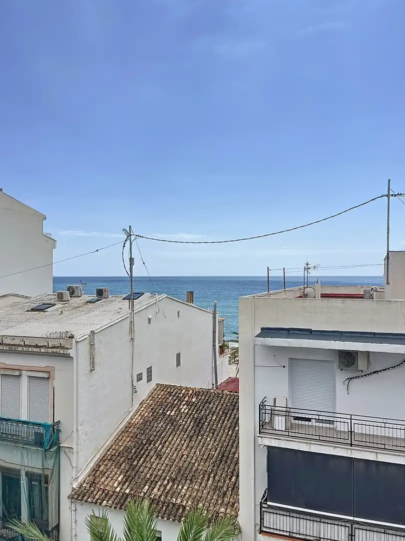 Vista exterior de Pis en venda en Altea amb Aire condicionat, Terrassa i Balcó