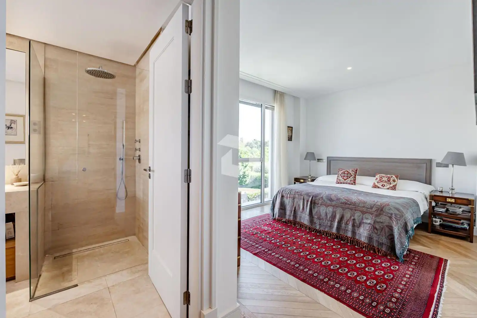Bedroom of Attic for sale in Madrid  with Air Conditioner, Heating and Parquet flooring
