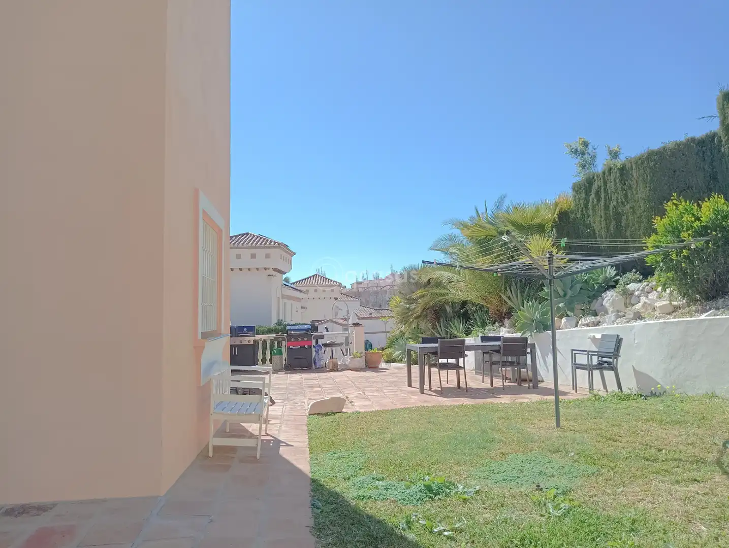 Terrace of Detached homes for sale in Benalmádena  with Air Conditioner, Heating and Private garden