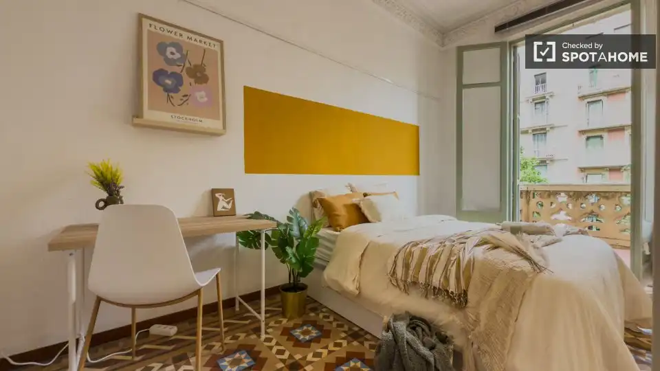 Habitación en Dreta de l'Eixample