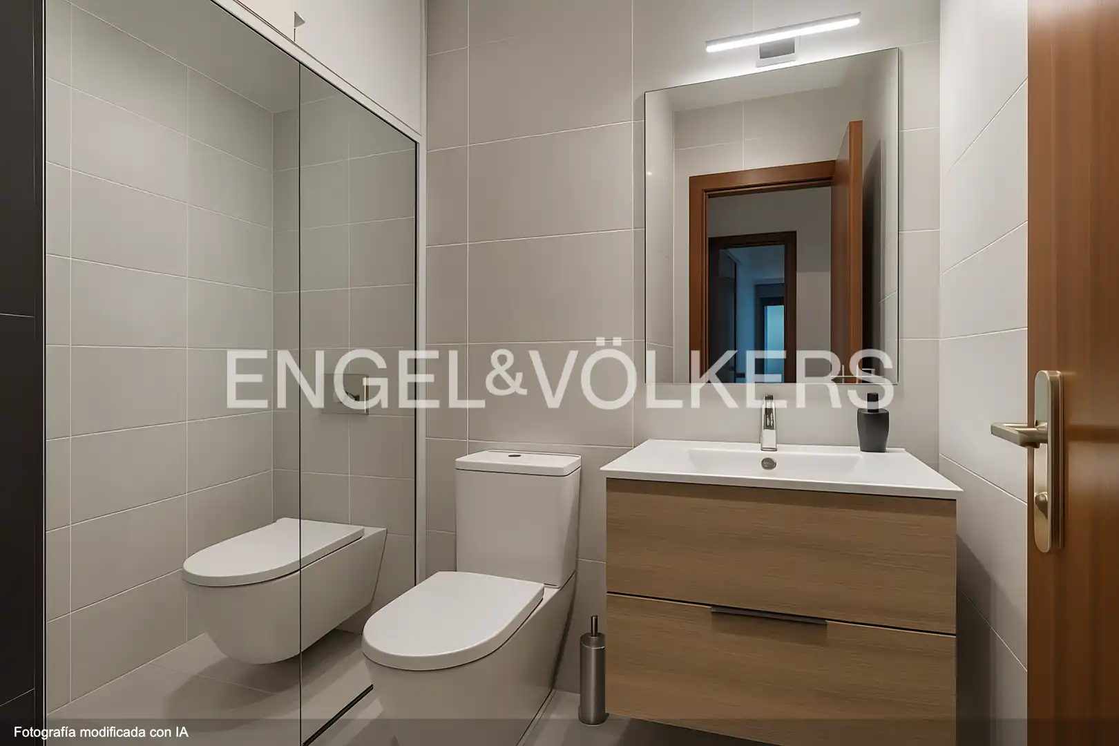 Badezimmer von Wohnung zum Verkauf in Bilbao  mit Heizung und Balkon