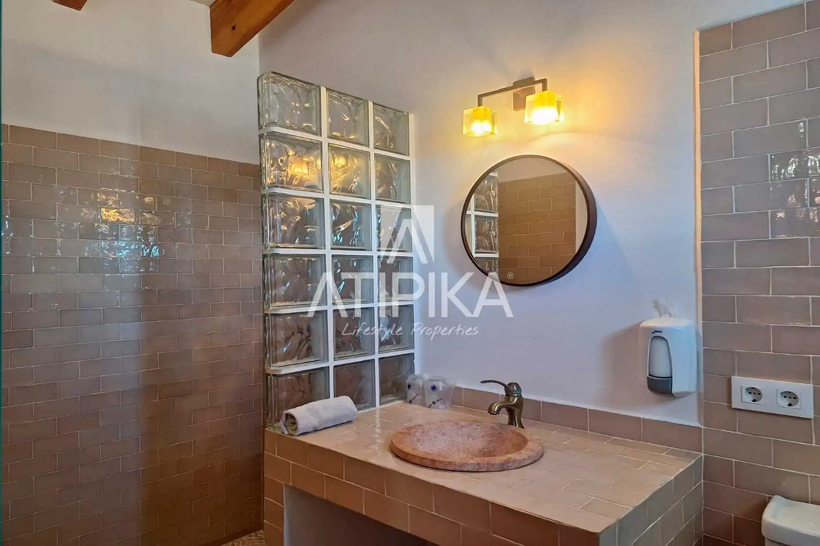Baño de Finca rústica en venta en Maó - Mahón con Aire acondicionado, Piscina y Horno