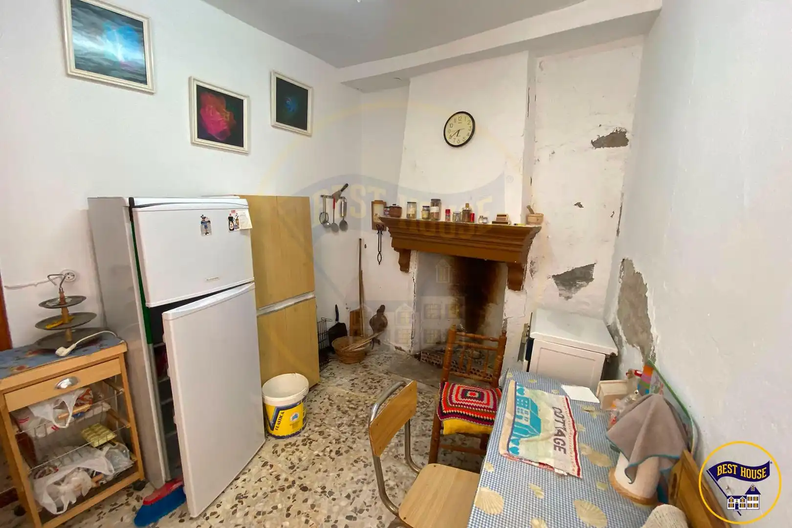 Küche von Country house zum Verkauf in Torrejoncillo del Rey mit Terrasse, Abstellraum und Möbliert