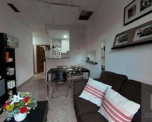 Living room of Planta baja for sale in  Madrid Capital  with Air Conditioner, Terrace and Furnished