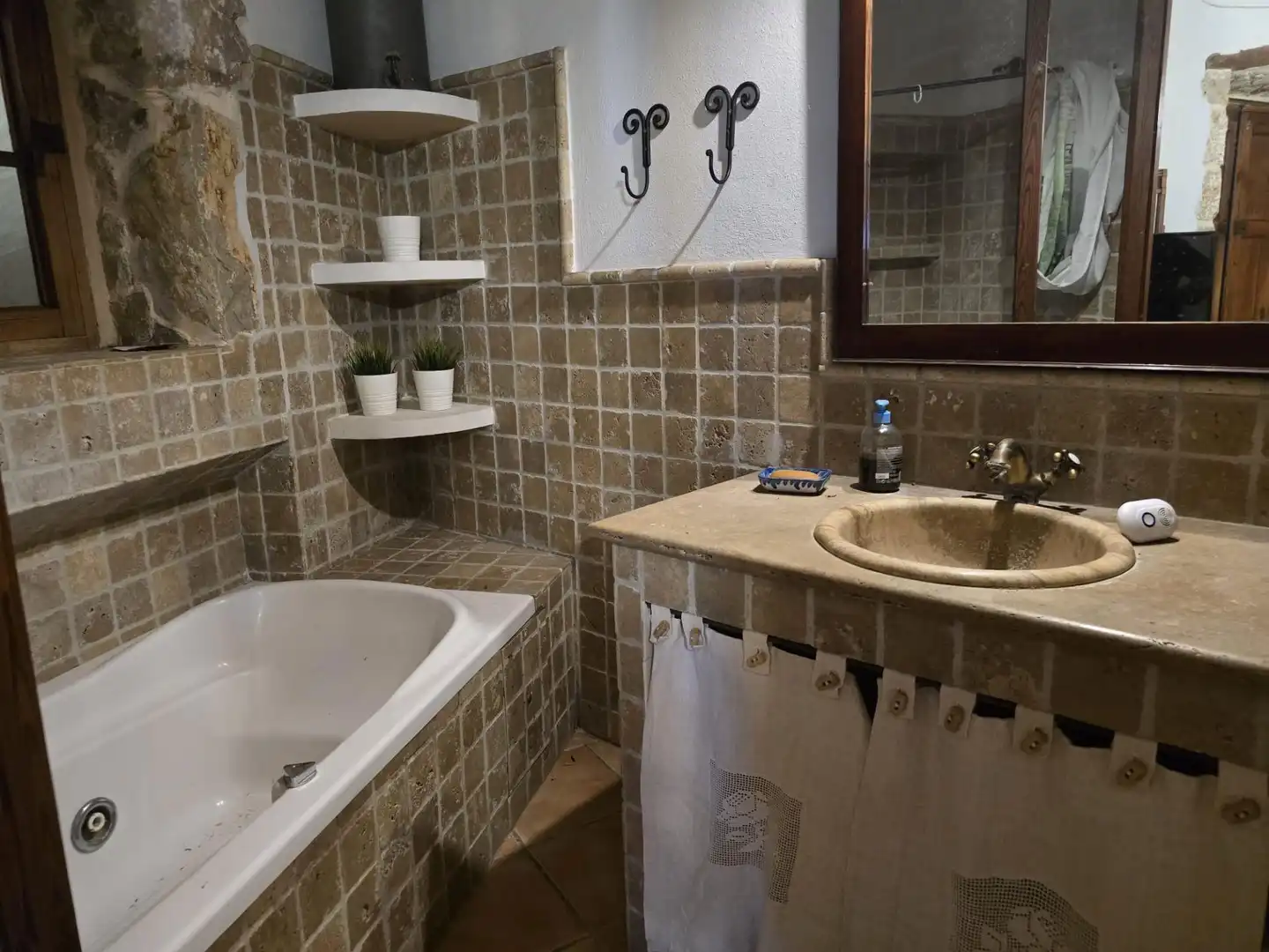 Badezimmer von Haus oder Chalet zum Verkauf in Campanet mit Klimaanlage, Heizung und Privatgarten