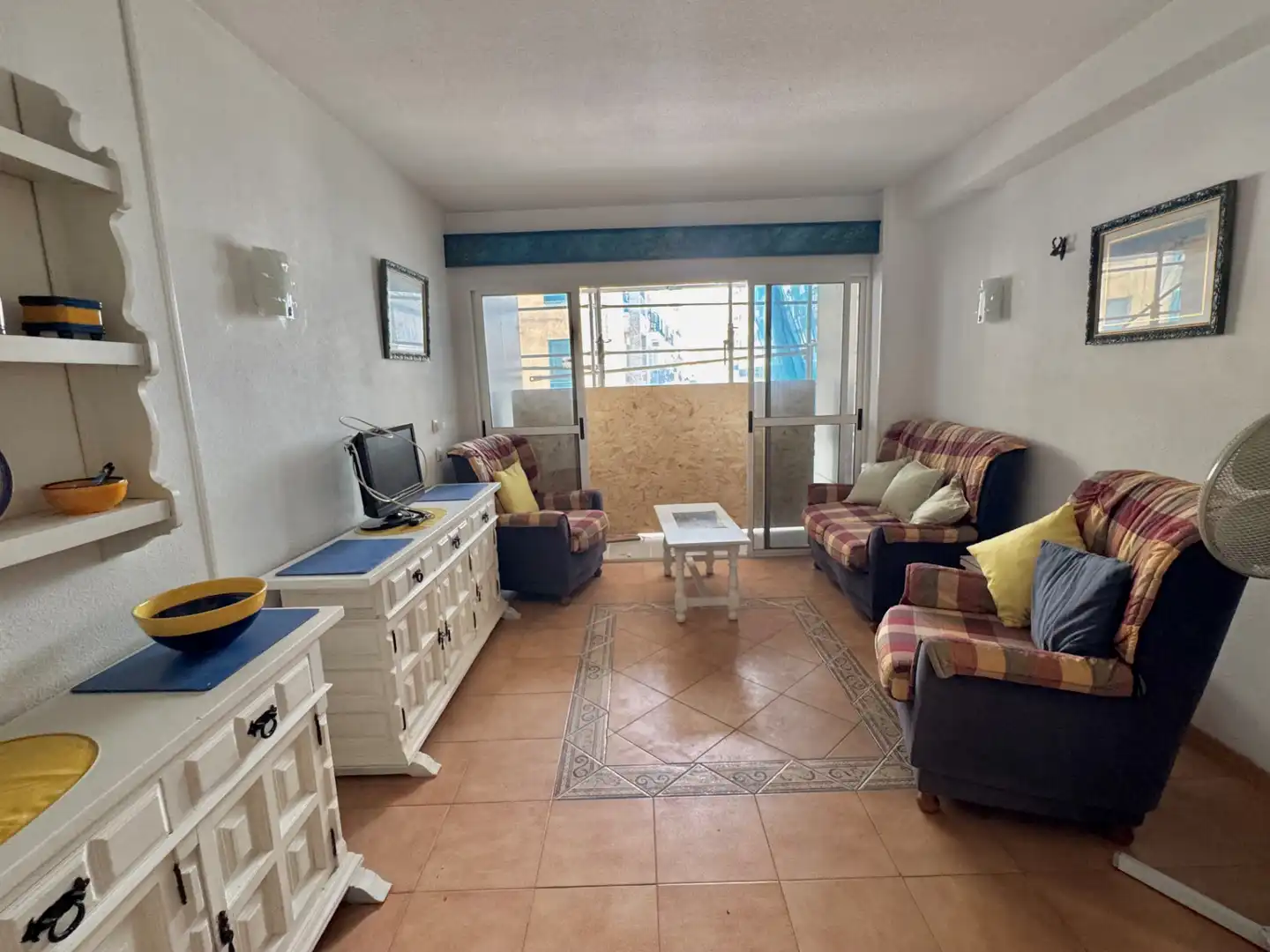 Sala d'estar de Pis en venda en Fuengirola amb Terrassa i Moblat