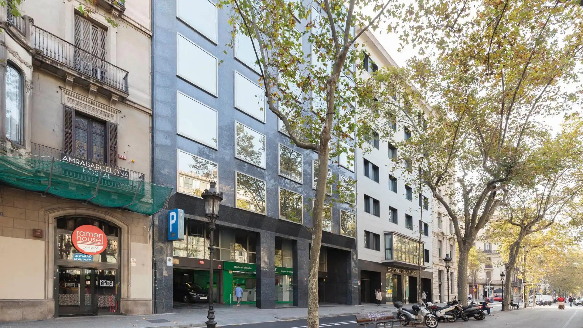 Vista exterior de Oficina de alquiler en Barcelona con Aire acondicionado y Terraza