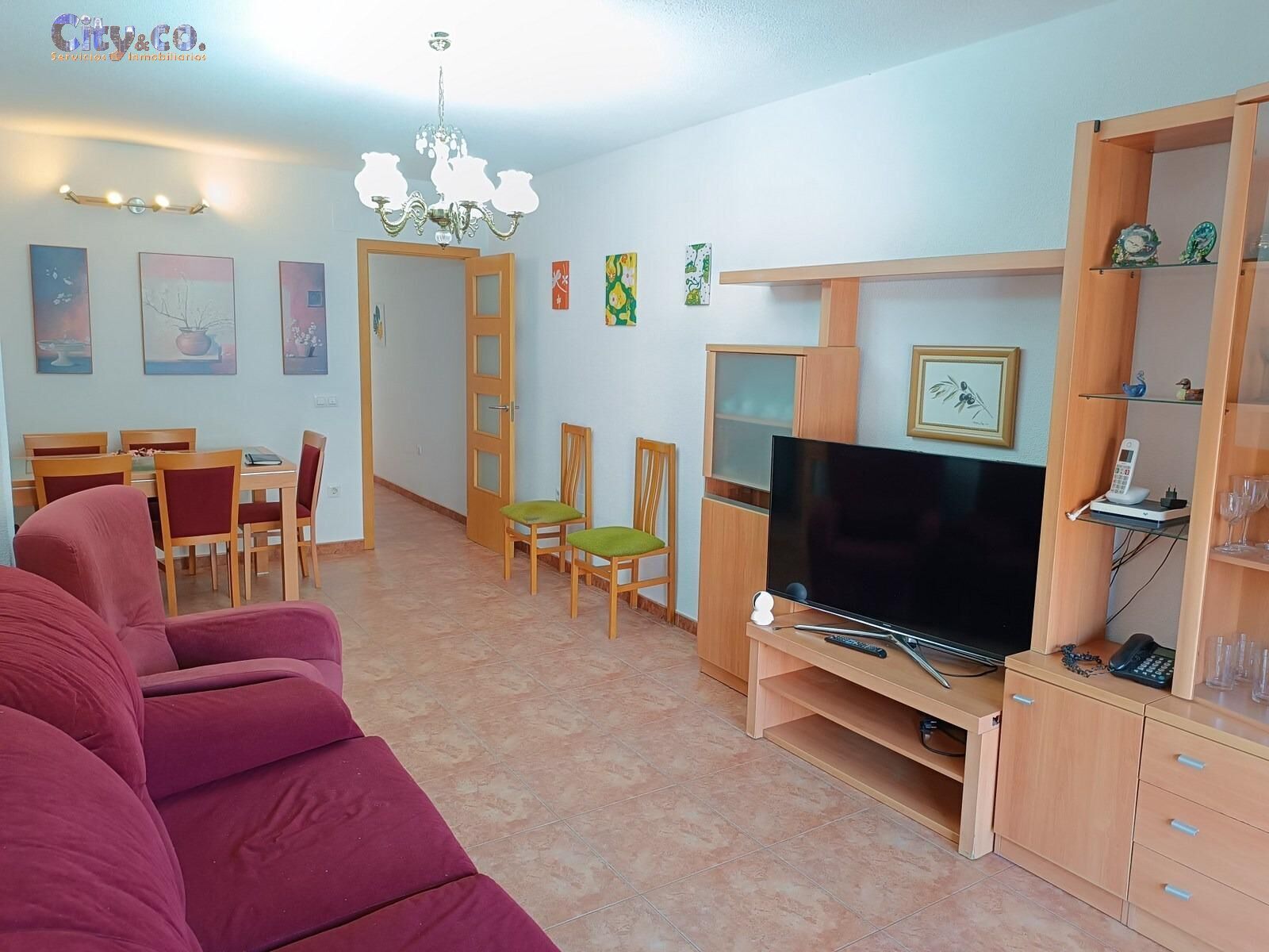 Living room of Flat for sale in Molina de Segura  with Balcony