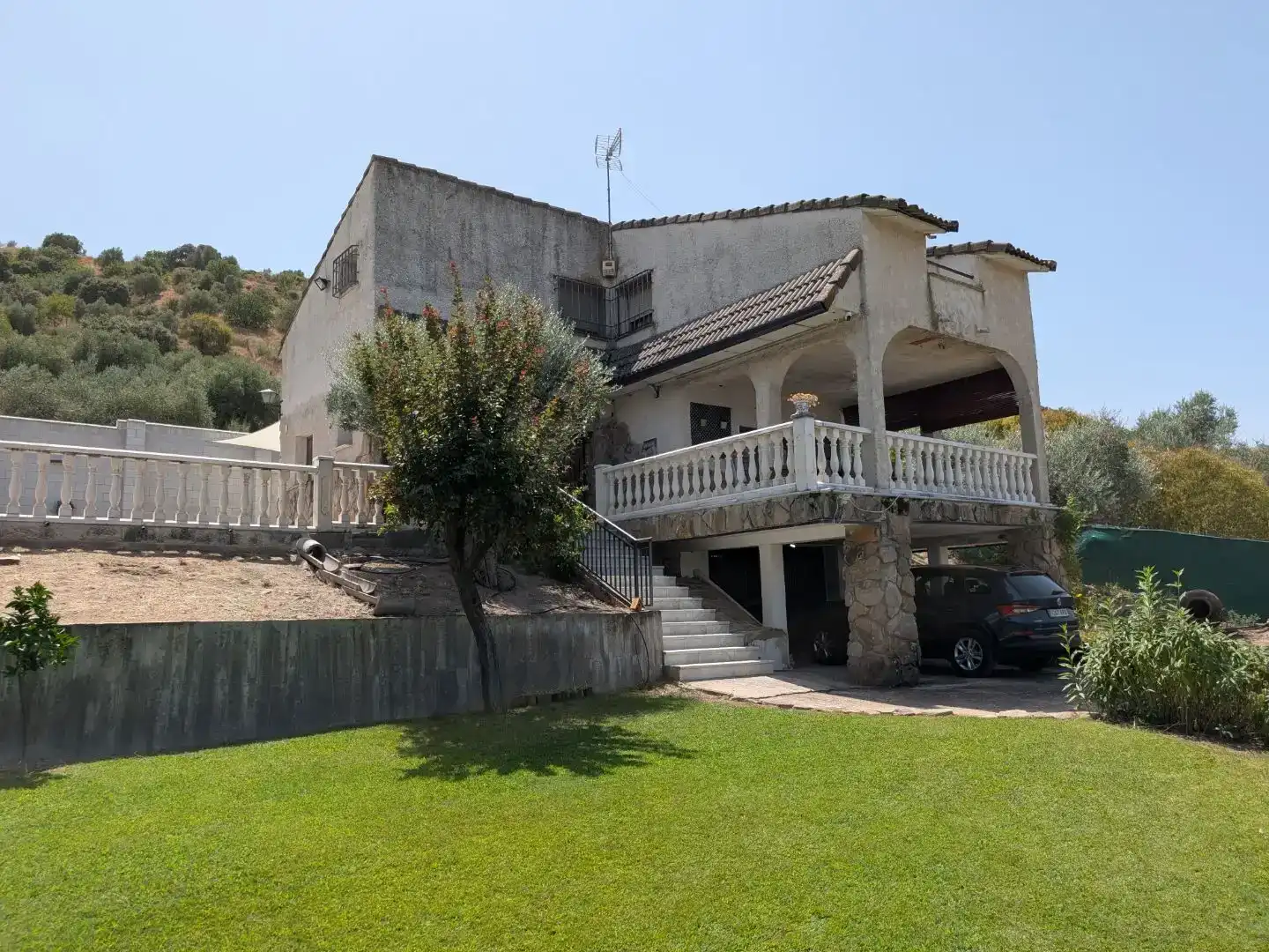 Vista exterior de Pis en venda en Las Herencias amb Aire condicionat, Jardí privat i Parquet