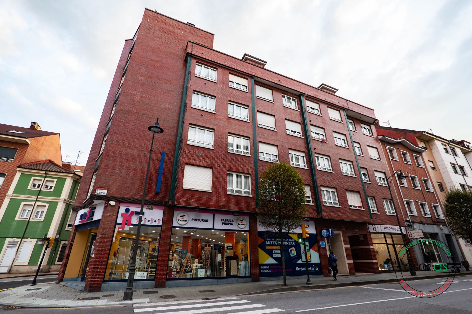 Exterior view of Flat for sale in Gijón   with Heating, Parquet flooring and Storage room