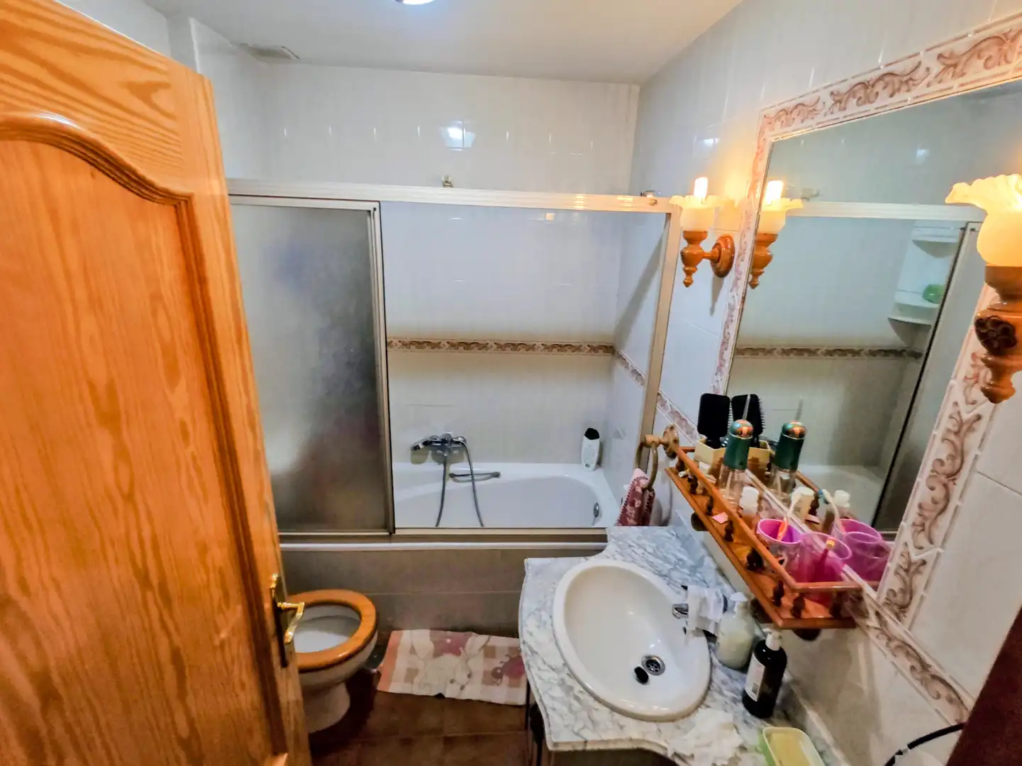 Baño de Casa o chalet en venta en Móstoles con Calefacción, Jardín privado y Terraza