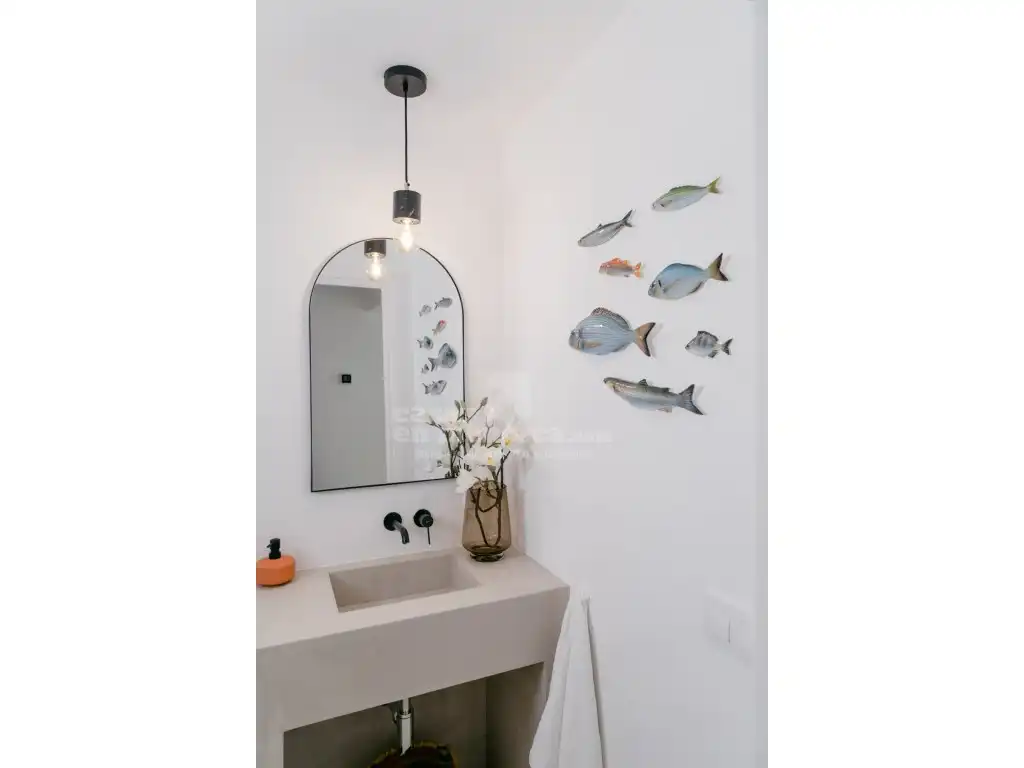 Baño de Casa o chalet en venta en Es Castell con Aire acondicionado, Calefacción y Jardín privado