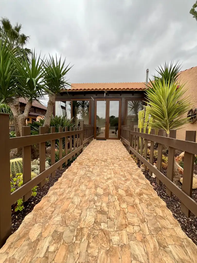 Terrace of Detached homes for sale in Mojácar  with Air Conditioner, Heating and Private garden