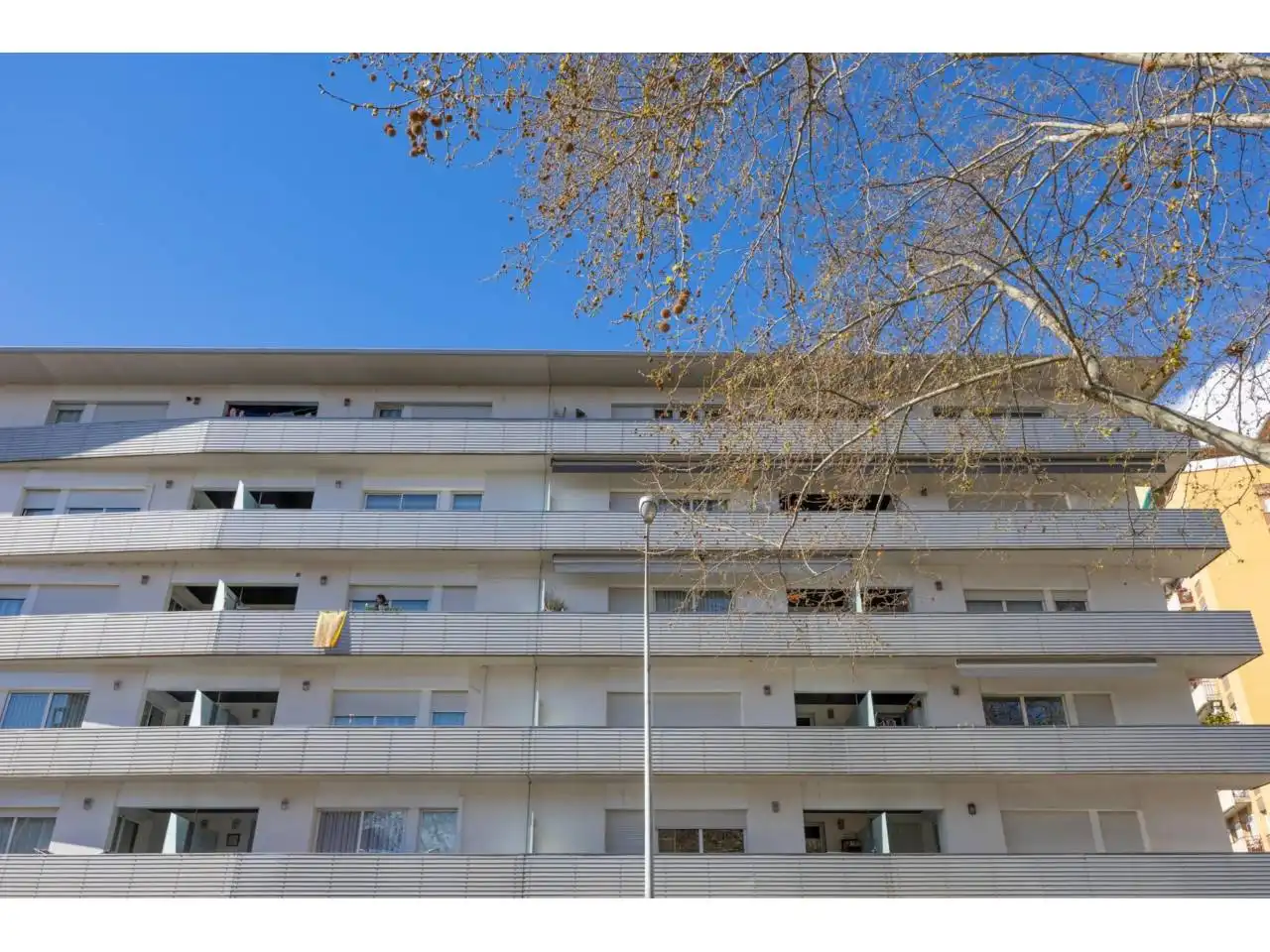 Exterior view of Flat for sale in Girona  with Air Conditioner, Heating and Parquet flooring