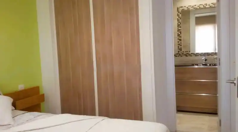 Bedroom of Flat for sale in Gandia  with Parquet flooring, Terrace and Furnished