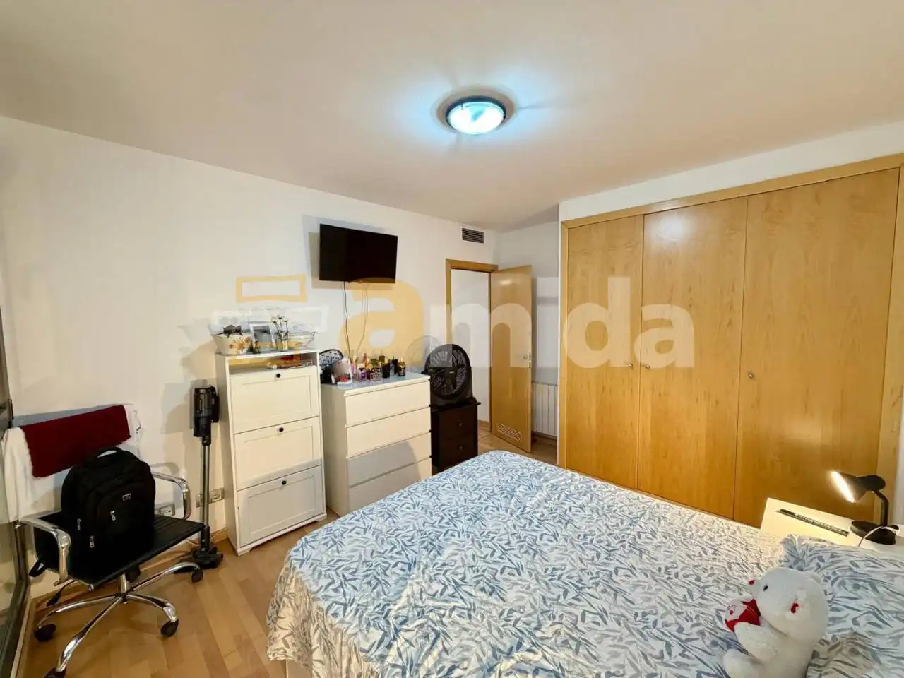 Bedroom of Flat for sale in Sabadell  with Air Conditioner, Heating and Parquet flooring