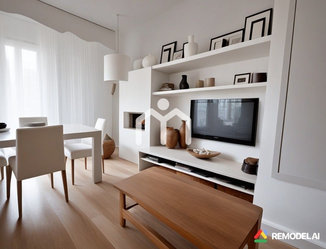 Living room of Flat for sale in  Barcelona Capital  with Heating