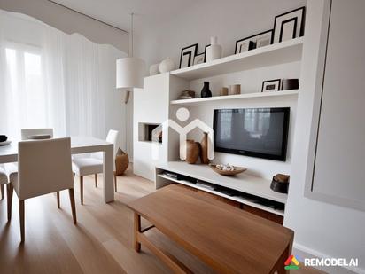 Living room of Flat for sale in  Barcelona Capital  with Heating