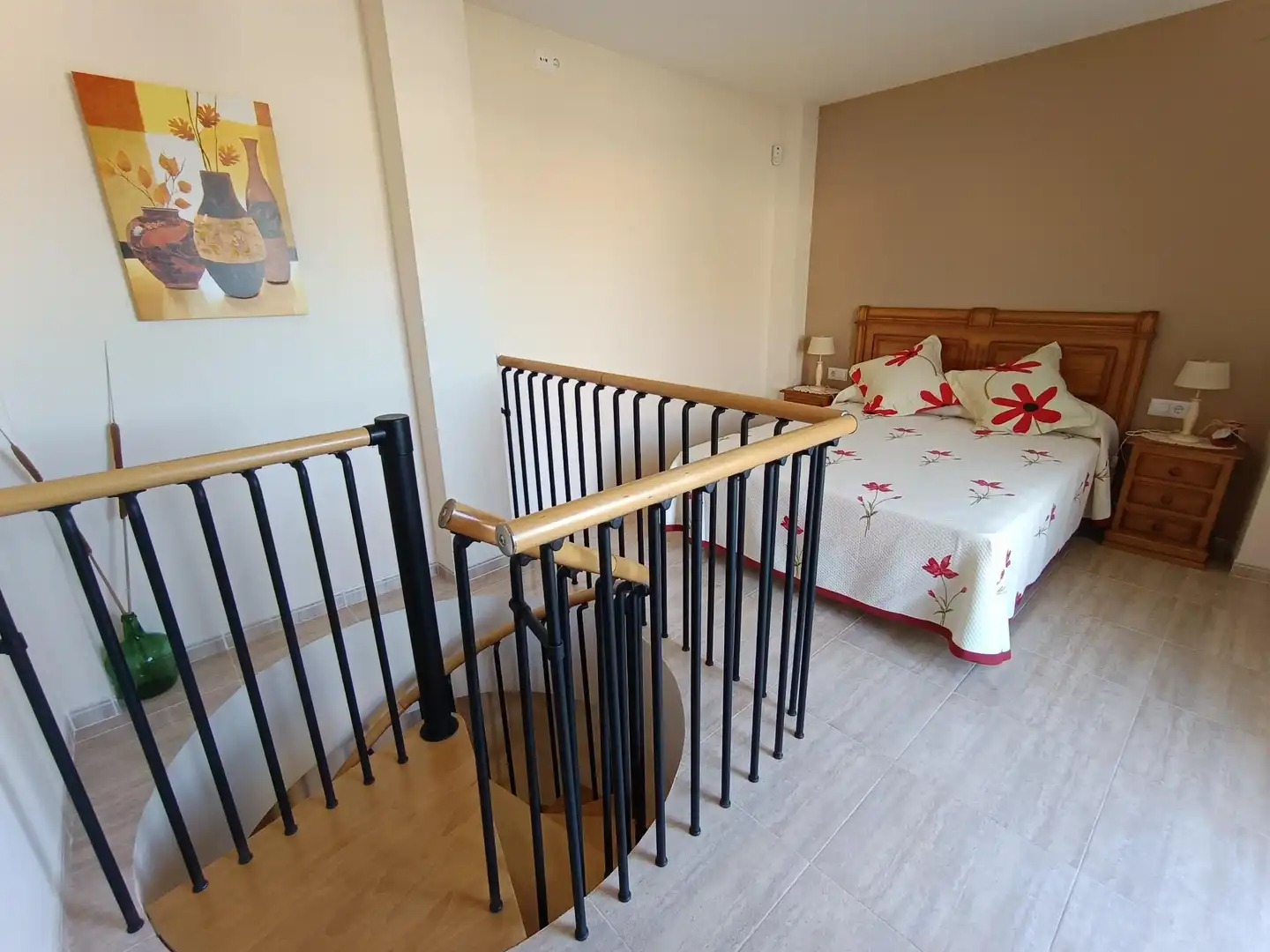 Bedroom of Duplexes for sale in L'Ampolla  with Air Conditioner, Terrace and Furnished