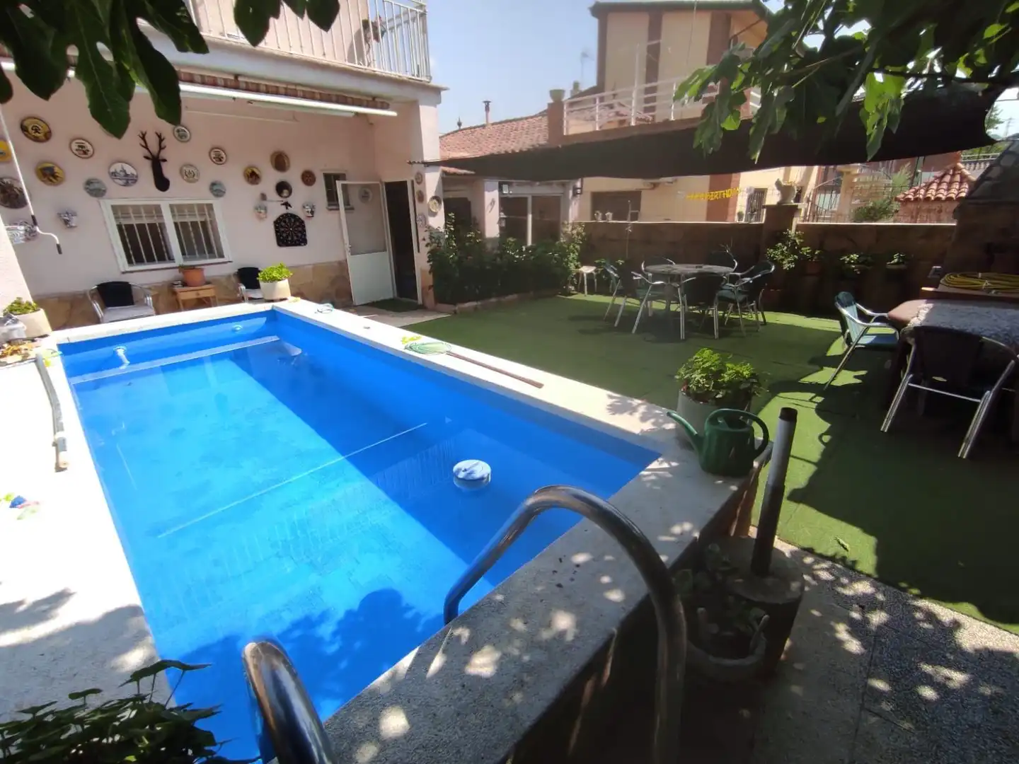 Piscina de Casa o xalet en venda en Montcada i Reixac amb Calefacció, Terrassa i Piscina