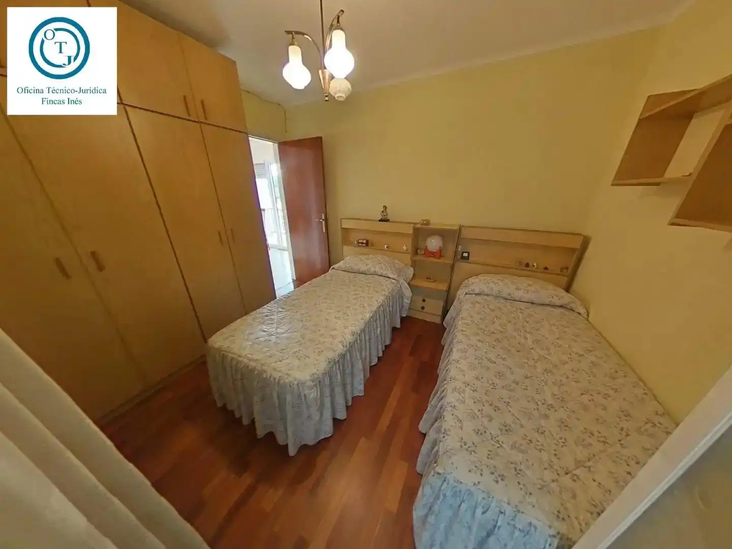 Schlafzimmer von Wohnung zum Verkauf in Mollet del Vallès mit Parkett und Balkon