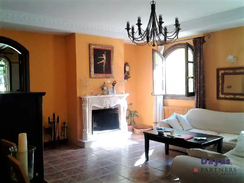 Sala de estar de Finca rústica en venta en Rojales con Aire acondicionado, Jardín privado y Terraza