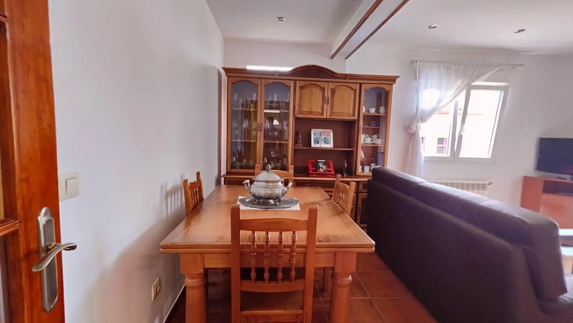 Comedor de Casa o chalet en venta en Oroso con Calefacción, Jardín privado y Amueblado