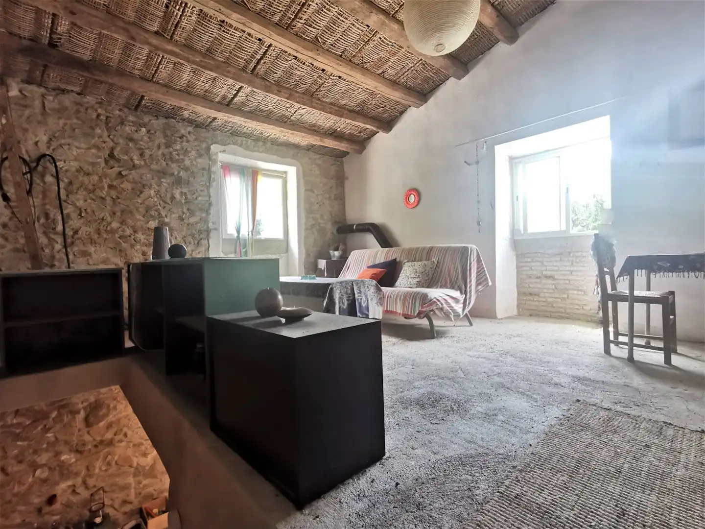 Sala de estar de Casa o chalet en venta en Porrera con Calefacción, Jardín privado y Terraza