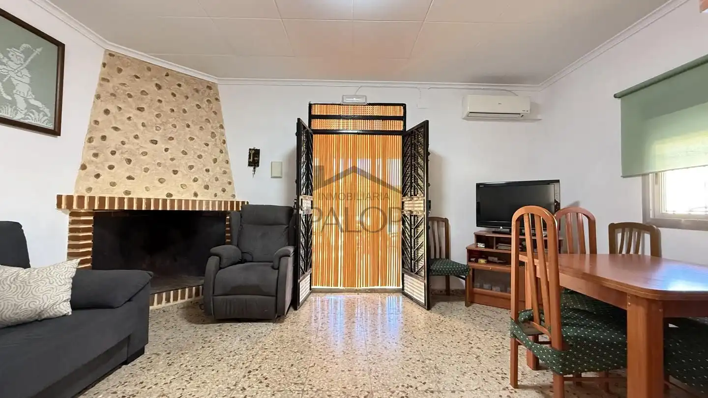 Sala de estar de Finca rústica en venta en Rafelguaraf con Aire acondicionado, Jardín privado y Trastero