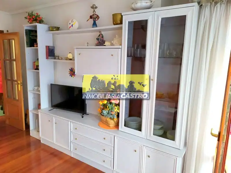 Schlafzimmer von Wohnung zur Miete in Castro-Urdiales mit Heizung, Möbliert und Balkon