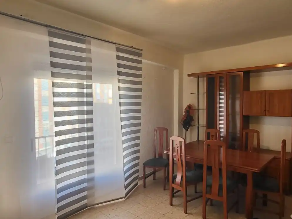 Esszimmer von Wohnung zur Miete in L'Olleria mit Abstellraum, Möbliert und Balkon