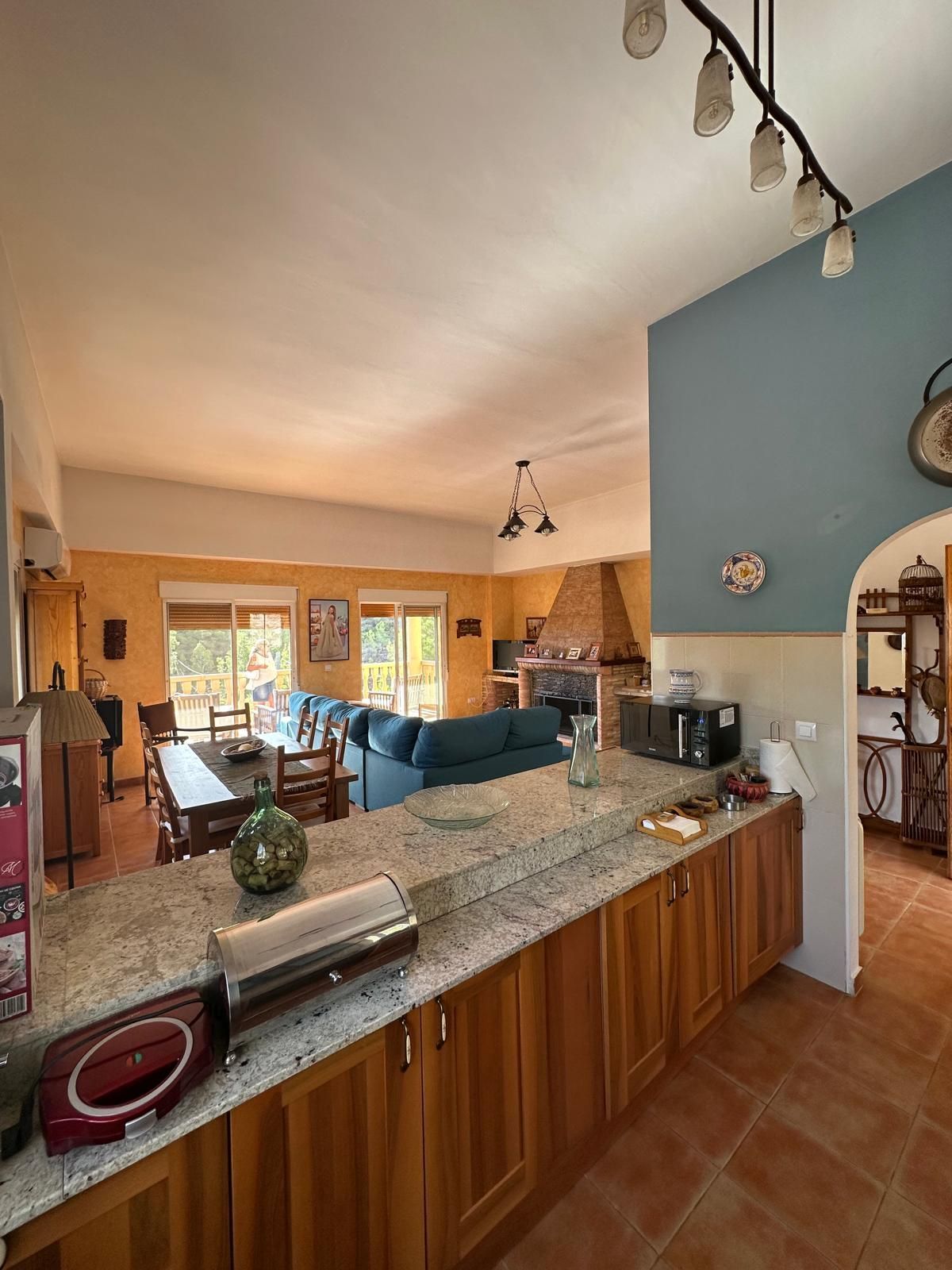 Küche von Haus oder Chalet zum Verkauf in Alhama de Murcia mit Klimaanlage, Heizung und Privatgarten