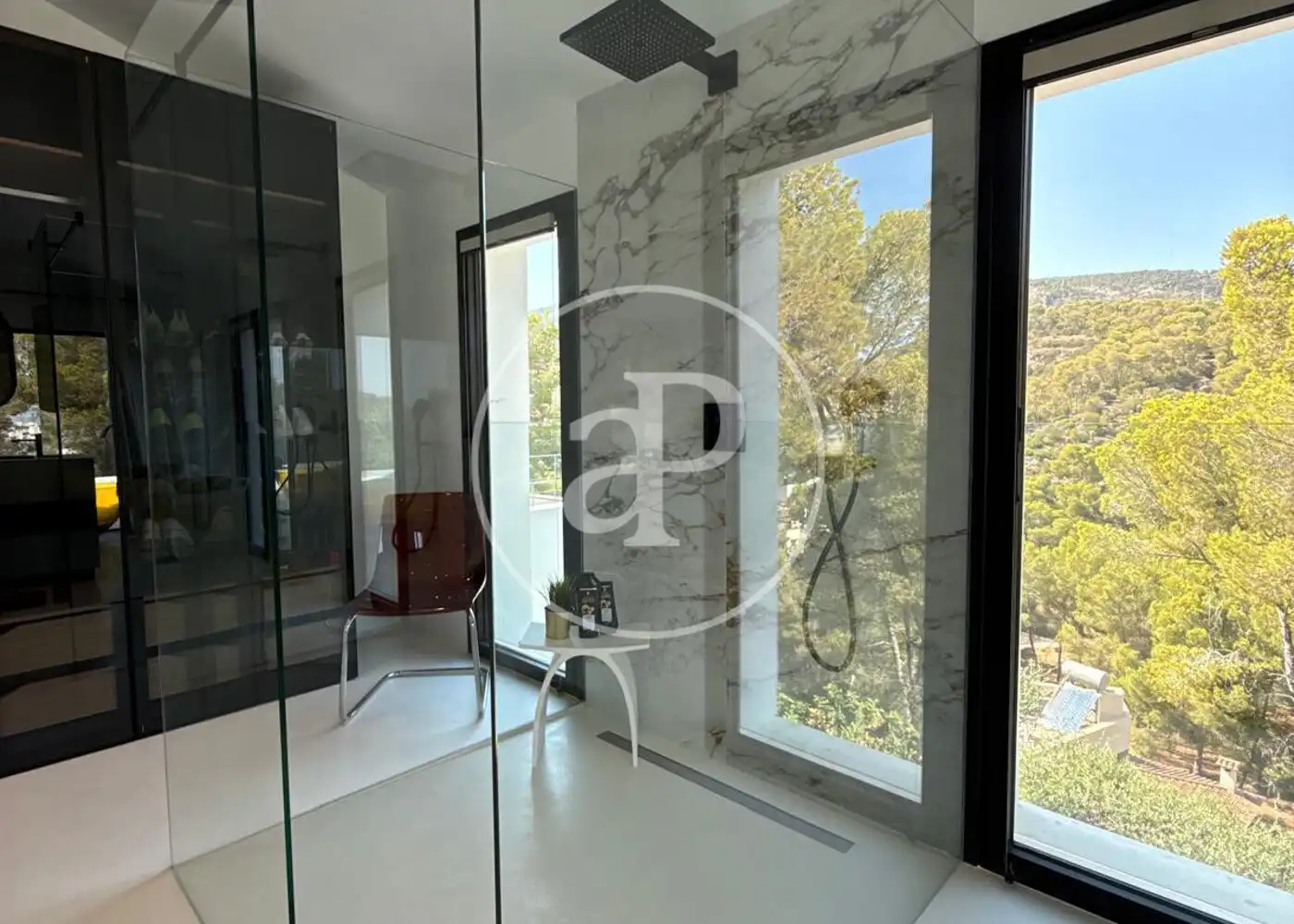 Baño de Casa o chalet de alquiler en Calvià con Aire acondicionado, Calefacción y Jardín privado