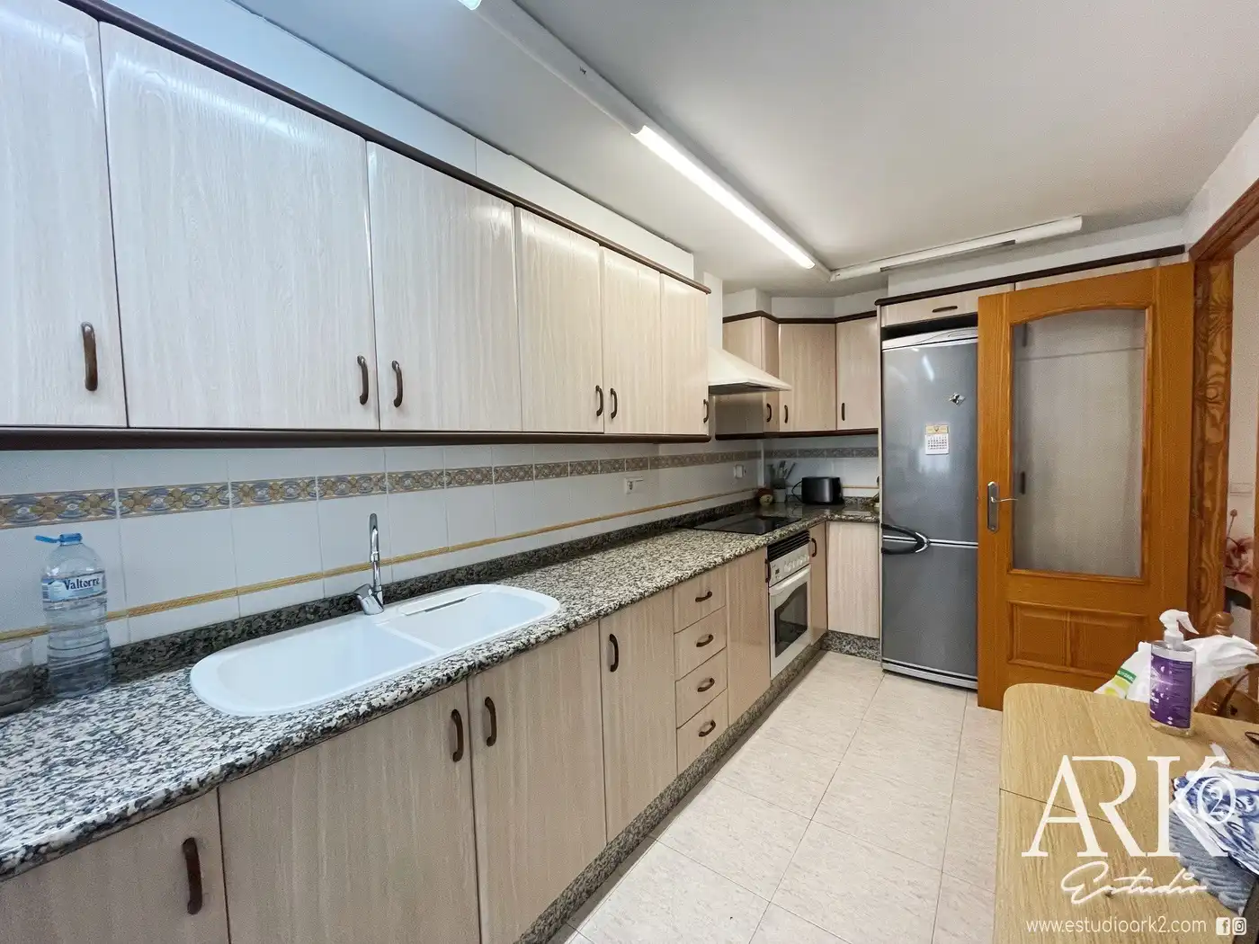Kitchen of Duplexes for sale in Gandia  with Air Conditioner, Terrace and Storage room