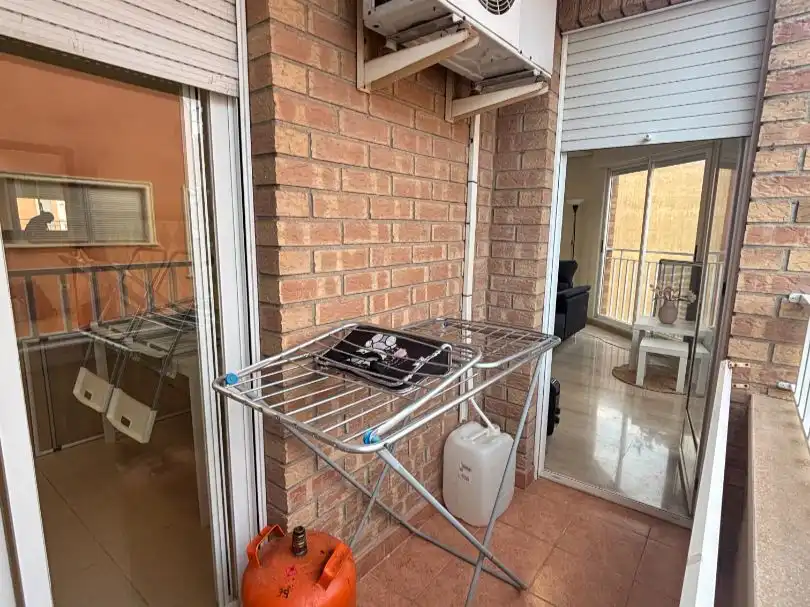 Balcony of Flat for rent in El Pilar