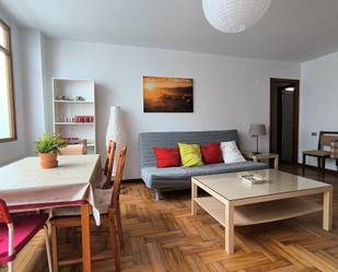 Sala d'estar de Pis de lloguer en Ferrol amb Calefacció, Parquet i Terrassa
