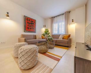 Living room of Flat to rent in  Madrid Capital  with Air Conditioner